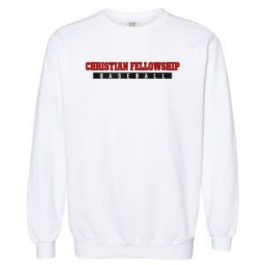 Christian Fellowship School Baseball Garment-Dyed Sweatshirt