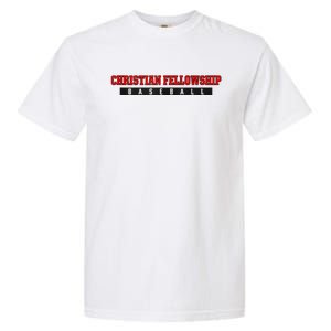 Christian Fellowship School Baseball Garment-Dyed Heavyweight T-Shirt