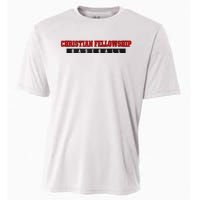 Christian Fellowship School Baseball Cooling Performance Crew T-Shirt