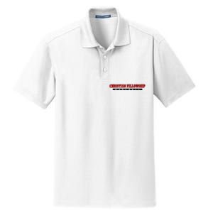 Christian Fellowship School Baseball Dry Zone Grid Polo