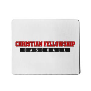 Christian Fellowship School Baseball Mousepad