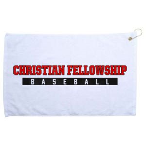 Christian Fellowship School Baseball Grommeted Golf Towel