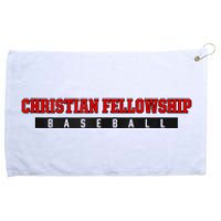 Christian Fellowship School Baseball Grommeted Golf Towel