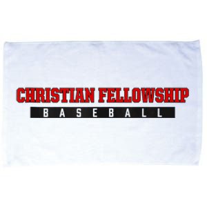 Christian Fellowship School Baseball Microfiber Hand Towel