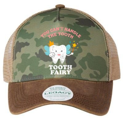 Cute Funny Saying Tooth Fairy Day Funny Gift Legacy Tie Dye Trucker Hat