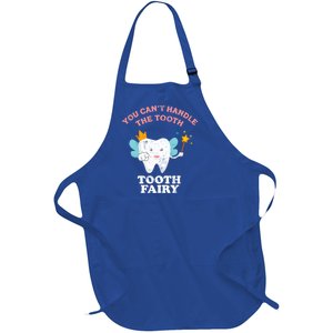 Cute Funny Saying Tooth Fairy Day Funny Gift Full-Length Apron With Pockets