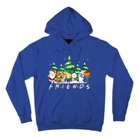 Christmas Friends Santa Rudolph Snowman Xmas Family Pajamas Hoodie