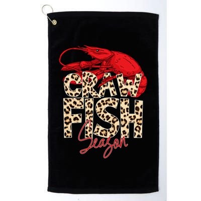 Craw Fish Season Lobster Lover Funny Golf Towel
