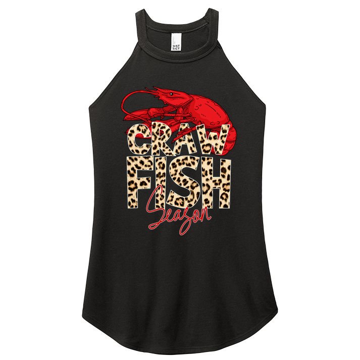 Craw Fish Season Lobster Lover Funny Women's Perfect Tri Rocker Tank