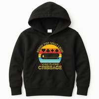 Cribbage Funny Sorry For What I Said While Playing Kids Hoodie