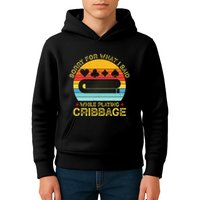 Cribbage Funny Sorry For What I Said While Playing Kids Hoodie
