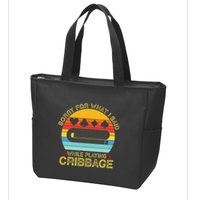 Cribbage Funny Sorry For What I Said While Playing Zip Tote Bag