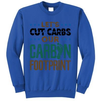 Carbon Footprint Save Our Planet Global Warming Environt Great Gift Sweatshirt