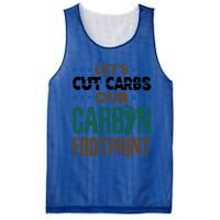 Carbon Footprint Save Our Planet Global Warming Environt Great Gift Mesh Reversible Basketball Jersey Tank