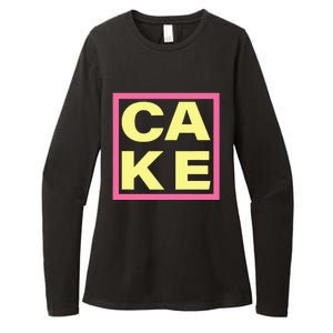 Cake Funny Sweet Baking Frosting Womens CVC Long Sleeve Shirt