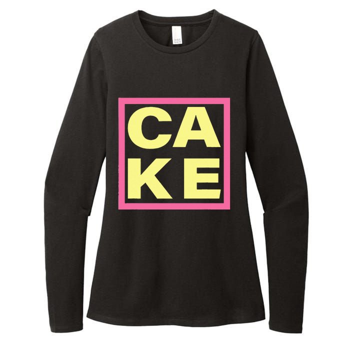 Cake Funny Sweet Baking Frosting Womens CVC Long Sleeve Shirt