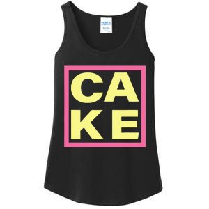 Cake Funny Sweet Baking Frosting Ladies Essential Tank