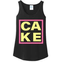 Cake Funny Sweet Baking Frosting Ladies Essential Tank