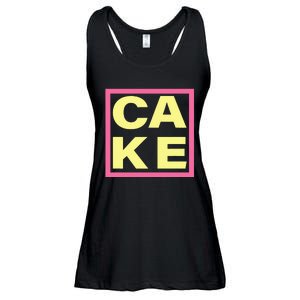 Cake Funny Sweet Baking Frosting Ladies Essential Flowy Tank