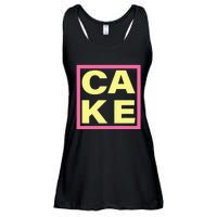 Cake Funny Sweet Baking Frosting Ladies Essential Flowy Tank