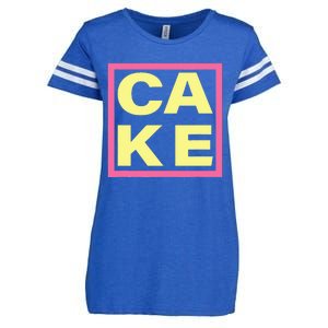 Cake Funny Sweet Baking Frosting Enza Ladies Jersey Football T-Shirt