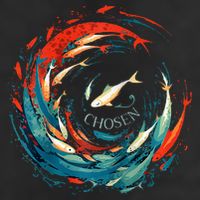 Chosen Fish Swim Against The Current Bible Verse Christian 7 Panel Mesh Trucker Snapback Hat