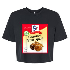 Chinese Five Spice Condiment Holiday Spice Group Costumes Bella+Canvas Jersey Crop Tee