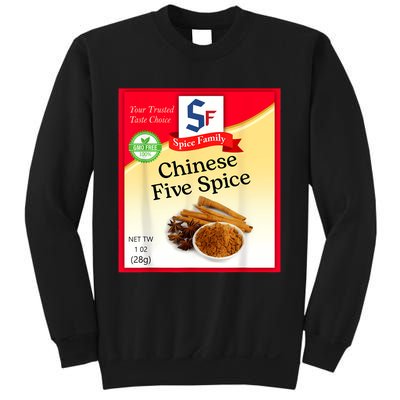 Chinese Five Spice Condiment Holiday Spice Group Costumes Sweatshirt