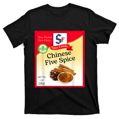 Chinese Five Spice Condiment Holiday Spice Group Costumes T-Shirt