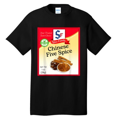 Chinese Five Spice Condiment Holiday Spice Group Costumes Tall T-Shirt