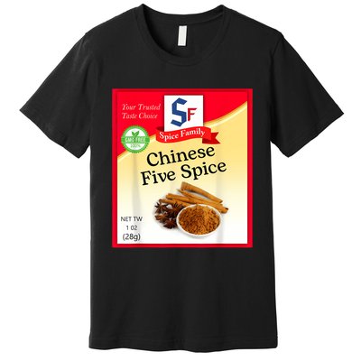 Chinese Five Spice Condiment Holiday Spice Group Costumes Premium T-Shirt