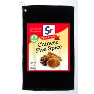 Chinese Five Spice Condiment Holiday Spice Group Costumes Platinum Collection Golf Towel