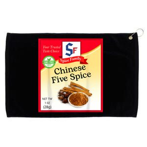 Chinese Five Spice Condiment Holiday Spice Group Costumes Grommeted Golf Towel