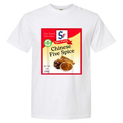 Chinese Five Spice Condiment Holiday Spice Group Costumes Garment-Dyed Heavyweight T-Shirt