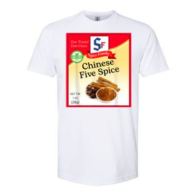 Chinese Five Spice Condiment Holiday Spice Group Costumes Softstyle CVC T-Shirt