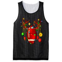 Christmas Football Santa Hat Sports Xmas Team Lovers Holiday Mesh Reversible Basketball Jersey Tank