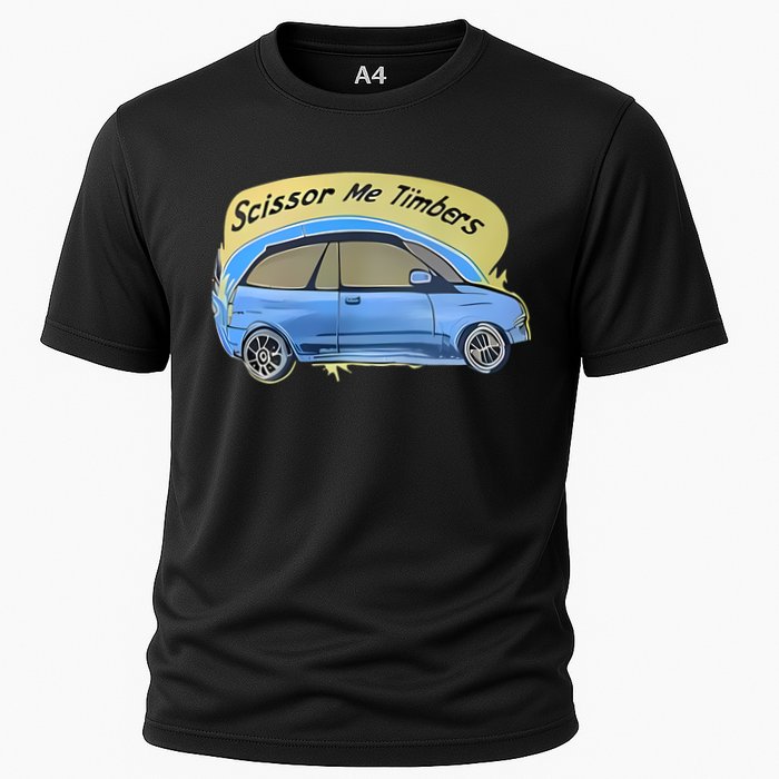 Connor Flintoft Scissor Me Timbers Car Performance Shirt