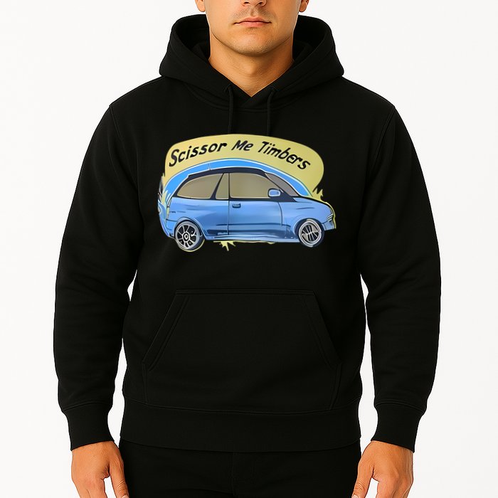 Connor Flintoft Scissor Me Timbers Car Hoodie