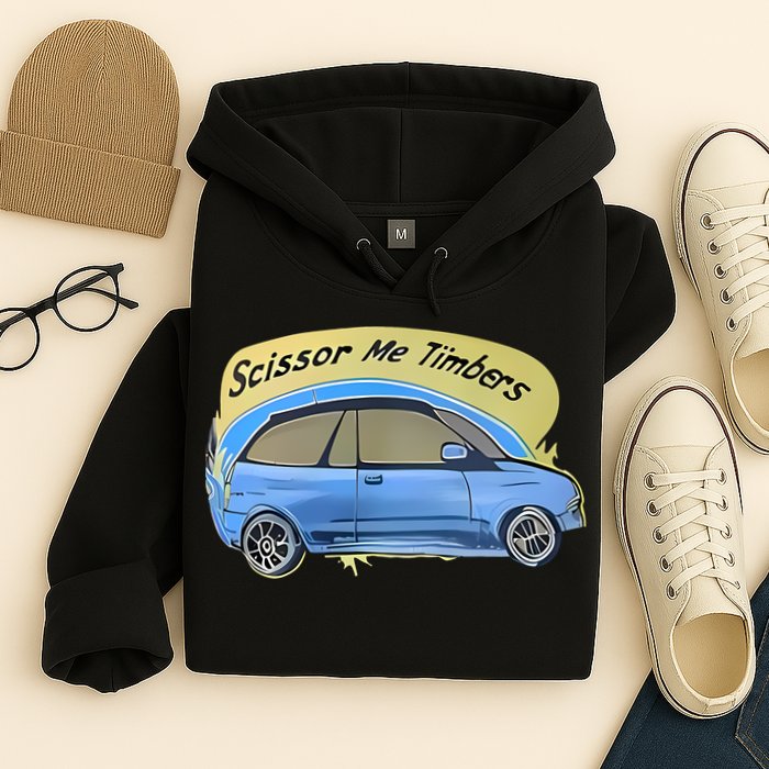 Connor Flintoft Scissor Me Timbers Car Hoodie