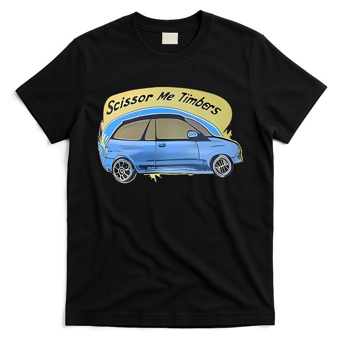 Connor Flintoft Scissor Me Timbers Car T-Shirt