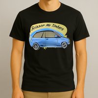Connor Flintoft Scissor Me Timbers Car T-Shirt