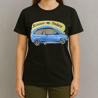 Connor Flintoft Scissor Me Timbers Car T-Shirt