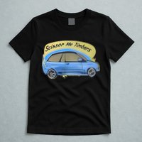 Connor Flintoft Scissor Me Timbers Car T-Shirt