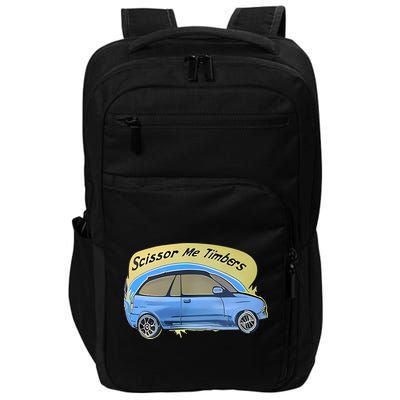 Connor Flintoft Scissor Me Timbers Car Impact Tech Backpack