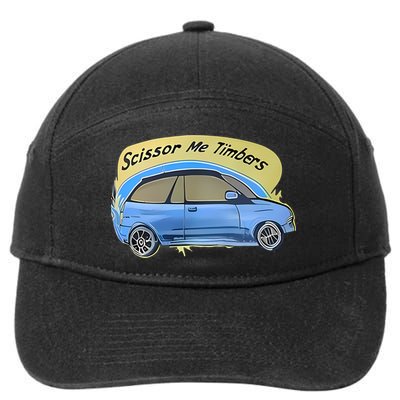 Connor Flintoft Scissor Me Timbers Car 7-Panel Snapback Hat