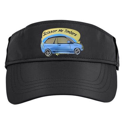 Connor Flintoft Scissor Me Timbers Car Adult Drive Performance Visor