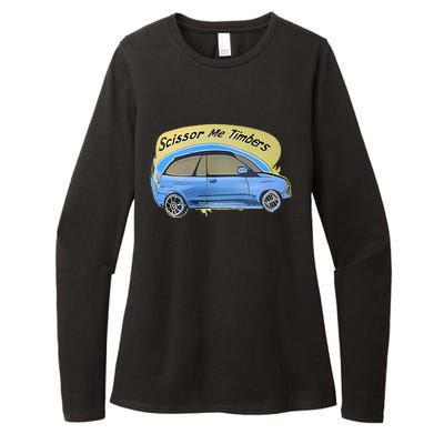 Connor Flintoft Scissor Me Timbers Car Womens CVC Long Sleeve Shirt