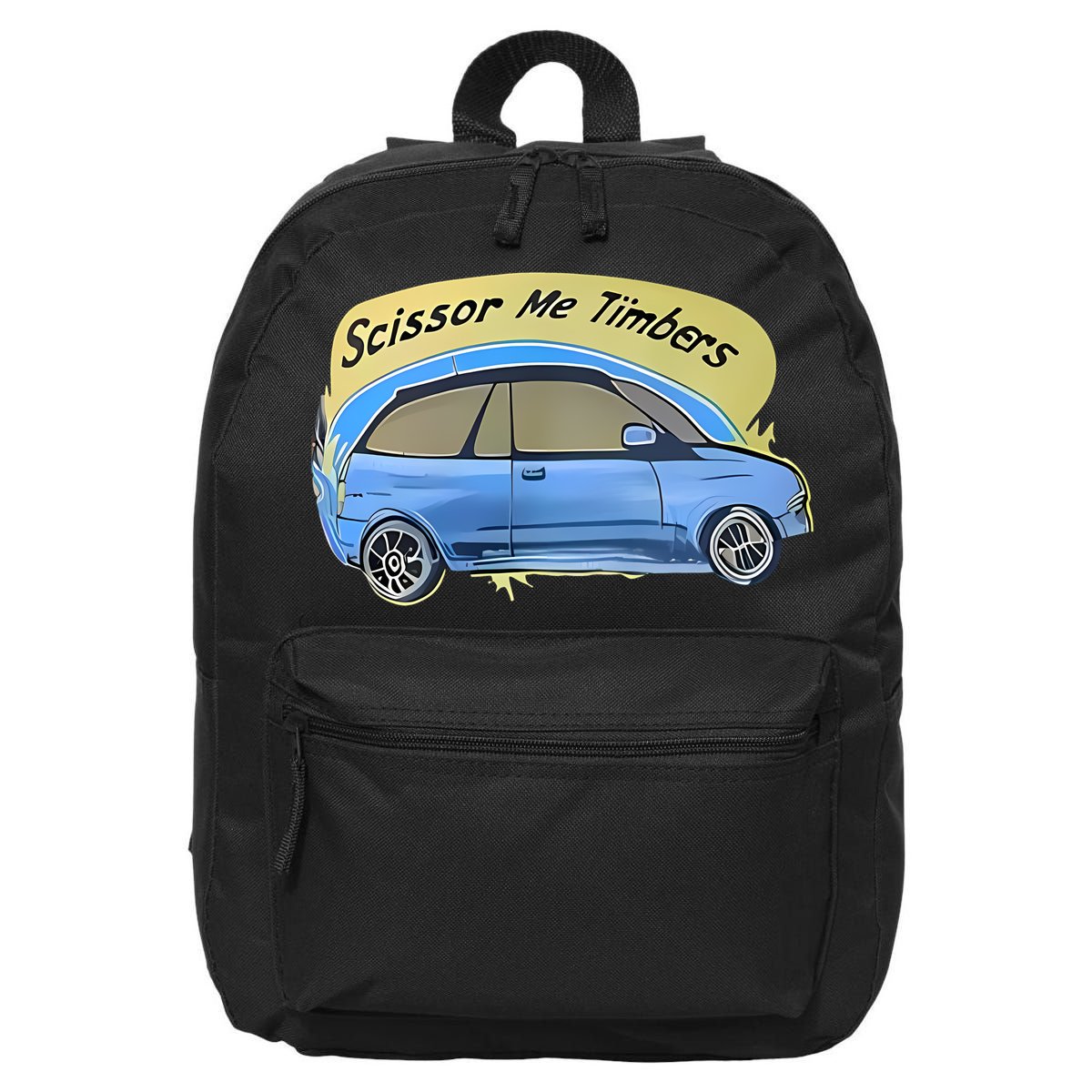 Connor Flintoft Scissor Me Timbers Car 16 in Basic Backpack