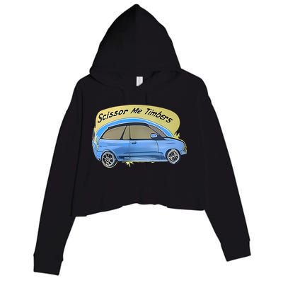 Connor Flintoft Scissor Me Timbers Car Crop Fleece Hoodie