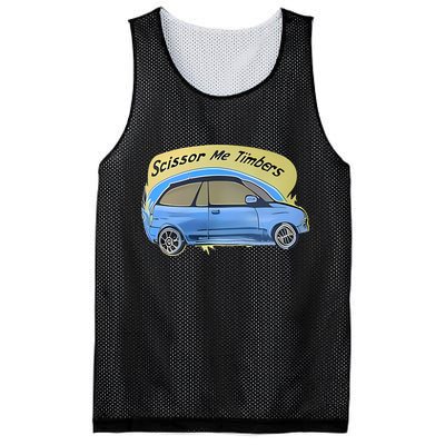 Connor Flintoft Scissor Me Timbers Car Mesh Reversible Basketball Jersey Tank